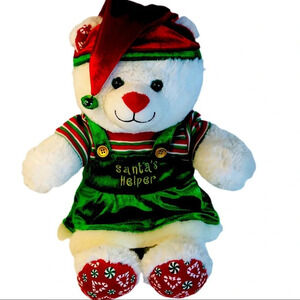 Built-A-Bear Santa’s Little Helper Bear. Christmas